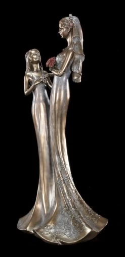 Braut Figur Mit Brautjungfer -Figuren Deko Verkauf Braut Figur Brautjungfer 2 1280x1280