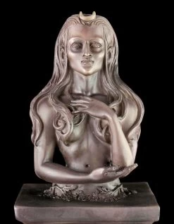 Büste - Gekrönte Halbmond Göttin -Figuren Deko Verkauf Bueste Halbmond Goettin 8 1280x1280