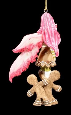 Christbaum-Schmuck - Rote Elfe Mit Zwei Lebkuchen -Figuren Deko Verkauf Christbaum Schmuck Rote Elfe Mit Zwei Lebkuchen 3 1280x1280