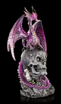 Drachen Figur Auf Totenkopf - Loyal Defender -Figuren Deko Verkauf Drachen Figur Loyal Defender 1 1280x1280
