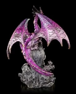 Drachen Figur Auf Totenkopf - Loyal Defender -Figuren Deko Verkauf Drachen Figur Loyal Defender 2 1280x1280