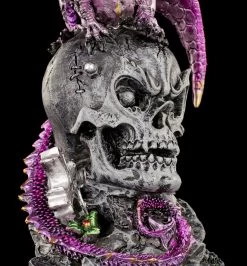 Drachen Figur Auf Totenkopf - Loyal Defender -Figuren Deko Verkauf Drachen Figur Loyal Defender 4 1280x1280