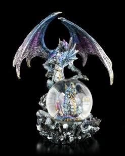 Drachenfigur Mit Schneekugel - Azul Oracle -Figuren Deko Verkauf Drachen Schneekugel Azul Oracle 5 1280x1280