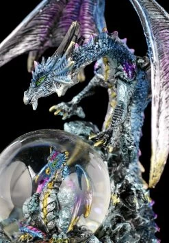 Drachenfigur Mit Schneekugel - Azul Oracle -Figuren Deko Verkauf Drachen Schneekugel Azul Oracle 6 1280x1280