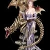 Dark Fairy Figur - Skeletta -Figuren Deko Verkauf Drachen mit Fee 1280x1280