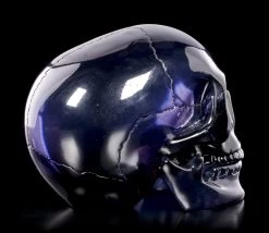 Dunkelblauer Totenkopf Mit Beweglichem Unterkiefer -Figuren Deko Verkauf Dunkelblauer Totenkopf Mit Beweglichem Unterkiefer 4 1280x1280