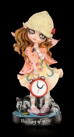 Elfen Figur Mit Waschbär - Thinking Of You
