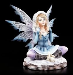 Winter Elfen Figur - Ilais Mit Schneehase