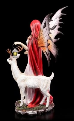 Elfen Figur Mit Hirsch - Nienna -Figuren Deko Verkauf Elfe Reh Laterne 2 1280x1280