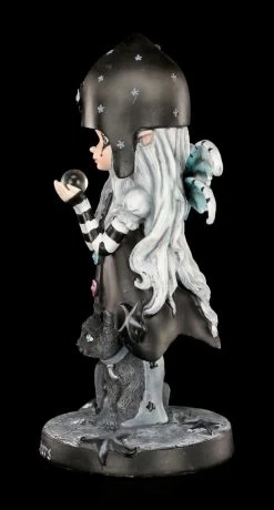 Elfen Figur Mit Katze - Black Stars -Figuren Deko Verkauf Elfe Schwarz Stars 3 1280x1280