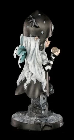 Elfen Figur Mit Katze - Black Stars -Figuren Deko Verkauf Elfe Schwarz Stars 7 1280x1280