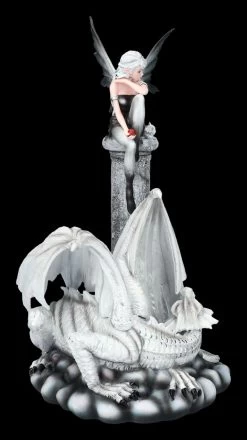 Elfen Figur - Alaina Mit Weißem Drachen -Figuren Deko Verkauf Elfen Figur Alaina mit weissem Drachen 5 1280x1280