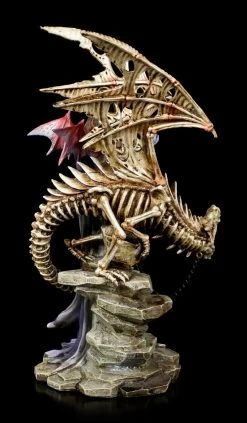 Dark Angel Figur - Larua Mit Skelett Drache -Figuren Deko Verkauf Elfen Figur Larua Mit Skelett Drache 3 1280x1280