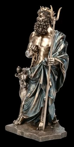 Hades Figur Mit Zerberus - Herrscher Der Unterwelt -Figuren Deko Verkauf FS14973 Hades Figur mit Zerberus Herrscher der Unterwelt 3 1280x1280