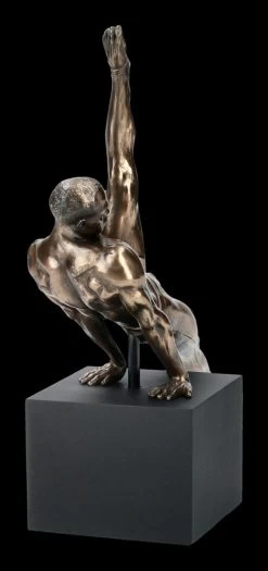 Männliche Akt Figur - Turnübung Auf Monolith -Figuren Deko Verkauf FS16491 Maennliche Akt Figur Turnuebung auf Monolith 8 1280x1280