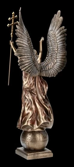 Erzengel Gabriel Figur Mit Doppelkreuz -Figuren Deko Verkauf FS17026 Erzengel Gabriel Figur mit Doppelkreuz 5 1280x1280