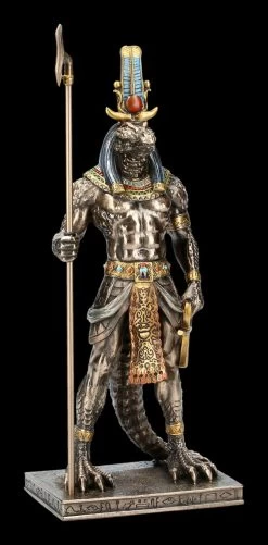 Neue Produkte 9 Sobek Figur - Altägyptischer Gott Mit Krokodilkopf