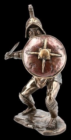 Gladiator Figur - Murmillo Im Kampf Mit Schwert 10 Gladiator Figur - Murmillo Im Kampf Mit Schwert -Figuren Deko Verkauf FS20407 Murmillo Gladiator mit Schwert 2 1280x1280