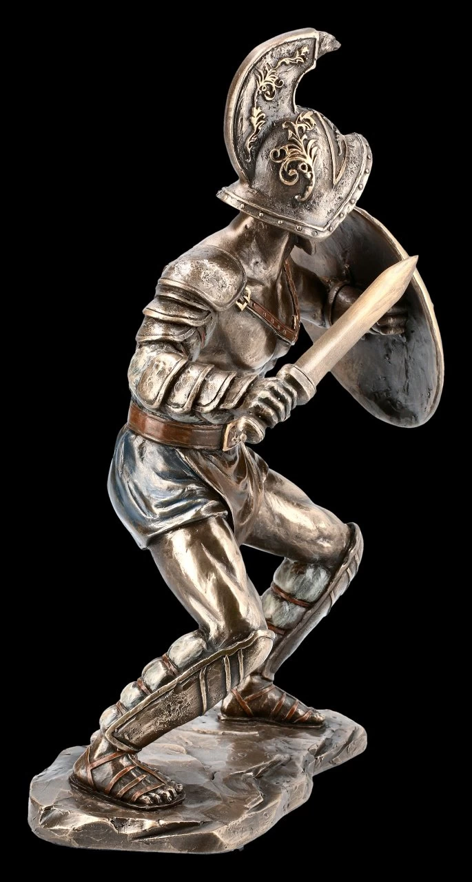 Gladiator Figur - Murmillo Im Kampf Mit Schwert 7 Gladiator Figur - Murmillo Im Kampf Mit Schwert – Bild 5