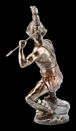 Gladiator Figur - Murmillo Im Kampf Mit Speer -Figuren Deko Verkauf FS20408 Murmillo Gladiator mit Speer 4 1280x1280