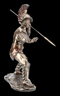 Gladiator Figur - Murmillo Im Kampf Mit Speer -Figuren Deko Verkauf FS20408 Murmillo Gladiator mit Speer 8 1280x1280