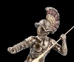 Gladiator Figur - Murmillo Im Kampf Mit Speer -Figuren Deko Verkauf FS20408 Murmillo Gladiator mit Speer 9 1280x1280
