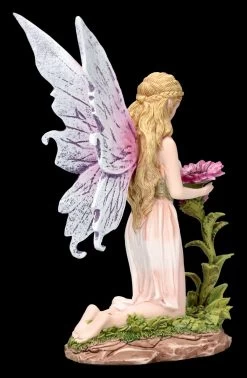 Elfen Figur - Florina Kniet Vor Blume -Figuren Deko Verkauf FS20781 Elfen Figur Florina kniet vor Blume 8 1280x1280