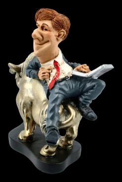 Funny Job Figur - Börsenmakler Mit Laptop -Figuren Deko Verkauf FS20805 Funny Job Figur Boersenmakler mit Laptop 3 1280x1280