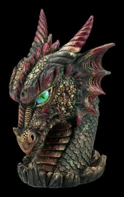 Drachen Kopf Büste - Sharok -Figuren Deko Verkauf FS21048 Drachen Kopf Bueste 3 1280x1280