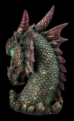 Drachen Kopf Büste - Sharok -Figuren Deko Verkauf FS21048 Drachen Kopf Bueste 5 1280x1280