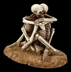 Skelett Figur - Love Never Dies - Stay Here -Figuren Deko Verkauf FS21079 Skelett Brautpaar Love Never Dies Stay here 7 1280x1280