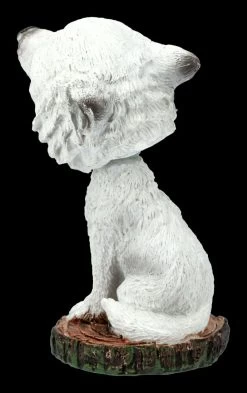 Wackelkopf Figur - Winter Wolf Cub -Figuren Deko Verkauf FS21640 Wackelkopf Figur Winter Wolf Cub 5 1280x1280