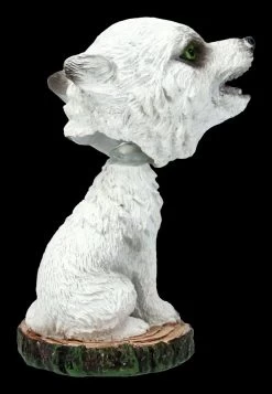 Wackelkopf Figur - Winter Wolf Cub -Figuren Deko Verkauf FS21640 Wackelkopf Figur Winter Wolf Cub 8 1280x1280
