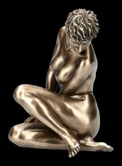 Weibliche Akt Figur - Melly Mit Kurzen Haaren -Figuren Deko Verkauf FS21785 Weibliche Akt Figur Sitzend mit kurzen Haaren 2 1280x1280