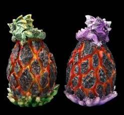 Drachen Babys Auf Ei 2er Set Mit LED -Figuren Deko Verkauf FS24970 Drachen Babys auf Ei 2er Set mit LED 6 1280x1280