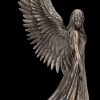 Engel Figur - Spirit Guide Bronziert Klein