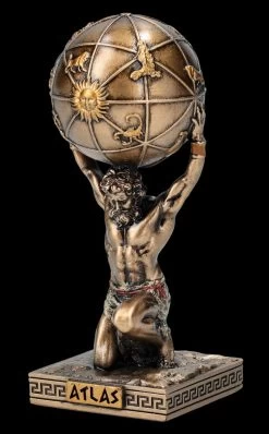 Atlas Figur Klein - Griechischer Titan -Figuren Deko Verkauf FS25664 Atlas Figur klein Griechischer Titan 2 1280x1280