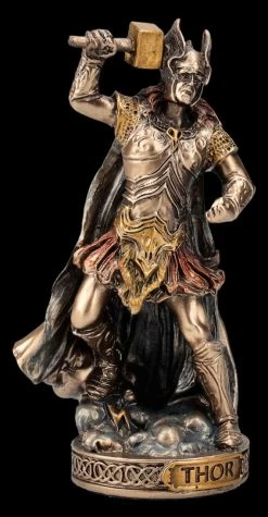 Thor Figur Klein - Germanischer Gott Des Donners -Figuren Deko Verkauf FS25804 Thor Figur klein Germanischer Gott des Donners 9 1280x1280