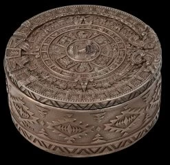 Schatulle Azteken Kalender -Figuren Deko Verkauf FS25846 Schatulle Azteken Kalender 8 1280x1280