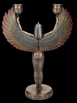 Kerzenhalter - Geflügelte ägyptische Göttin Isis -Figuren Deko Verkauf FS25901 Kerzenhalter GEfl gelte gyptische G ttin 6 1280x1280