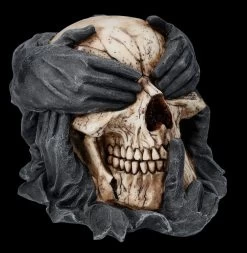 Spiral Totenkopf Figur - Nichts Böses -Figuren Deko Verkauf FS26354 Totenkopf Figur Nichts B ses 9 1280x1280