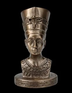 Nofretete Büste Klein - Bronzefarben -Figuren Deko Verkauf FS26424 Nofretete B ste klein Bronzefarben 1 1280x1280