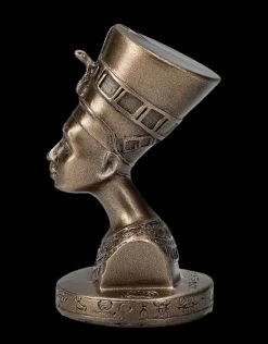 Nofretete Büste Klein - Bronzefarben -Figuren Deko Verkauf FS26424 Nofretete B ste klein Bronzefarben 4 1280x1280