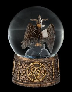 Schneekugel Mit Baphomet -Figuren Deko Verkauf FS26451 Schneekugel mit Baphomet 6 1280x1280