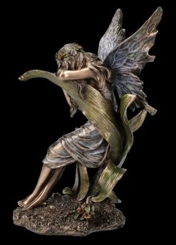 Elfen Figur Lehnt An Tulpe -Figuren Deko Verkauf FS26514 Elfen Figur lehnt an Tulpe 6 1280x1280