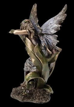 Elfen Figur Lehnt An Tulpe -Figuren Deko Verkauf FS26514 Elfen Figur lehnt an Tulpe 7 1280x1280