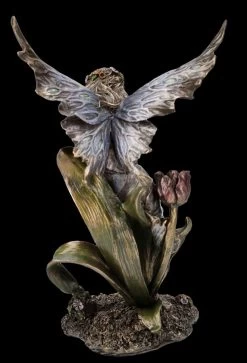 Elfen Figur Lehnt An Tulpe -Figuren Deko Verkauf FS26514 Elfen Figur lehnt an Tulpe 8 1280x1280