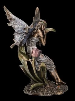 Elfen Figur Lehnt An Tulpe -Figuren Deko Verkauf FS26514 Elfen Figur lehnt an Tulpe 9 1280x1280