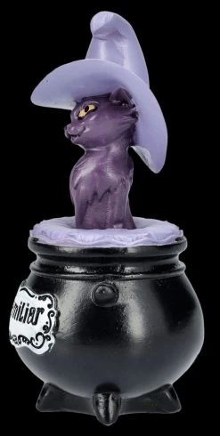 NEMESIS NOW Katzen Figur - My Lil Familiar - Shadow -Figuren Deko Verkauf FS26687 Katzen Figur My Lil Familiar Shadow 4 1280x1280