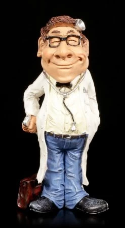 Funny Job Figur - Arzt Mit Stirnlampe